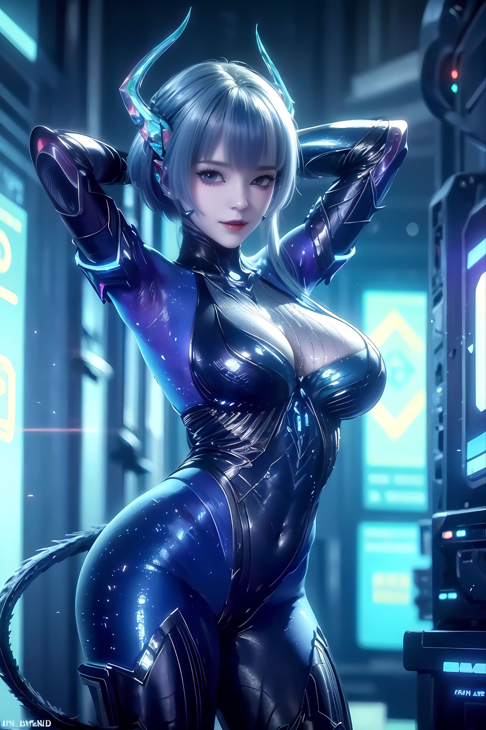然而